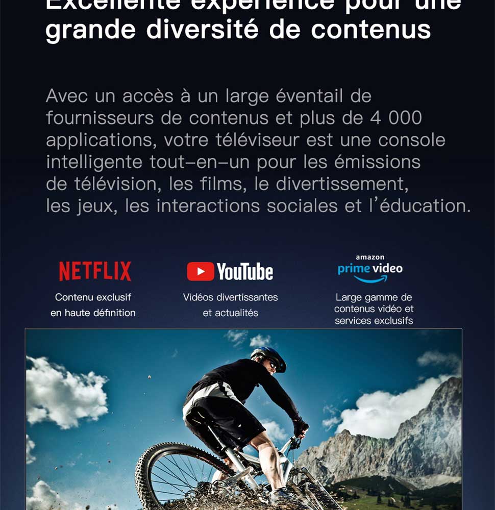 CHiQ L32H7A, 32 Pouces(80cm), Android 9.0, Smart TV, HD, WiFi, Bluetooth,Google Assistant, Netflix, Prime Video,2 HDMI, USB CHiQ L32H7A, 32 Pouces(80cm), Android 9.0, Smart TV, HD, WiFi, Bluetooth,Google Assistant, Netflix, Prime Video,2 HDMI, USB