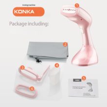 KONKA-défroisseur vapeur Portable, 1500W, chauffe rapide en 15 secondes, pour le repassage des vêtements