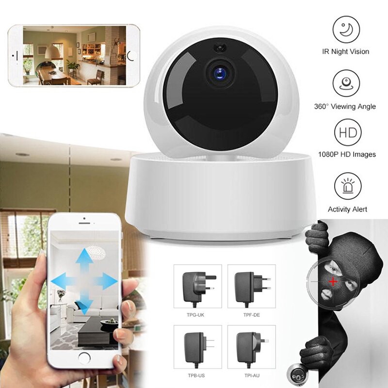 Sonoff GK-200MP2-B caméra de sécurité IP WiFi sans fil APP contrôlée 1080P HD mouvement détective 360 ° surveillance activité alerte caméra Sonoff GK-200MP2-B caméra de sécurité IP WiFi sans fil APP contrôlée 1080P HD mouvement détective 360 ° surveillance activité alerte caméra