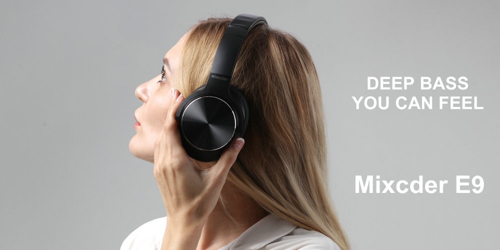 Mixcder E10 casque sans fil AptX faible latence avec Micro USB bluetooth 5.0 ANC basses profondes jeu de musique sur l'oreille casque