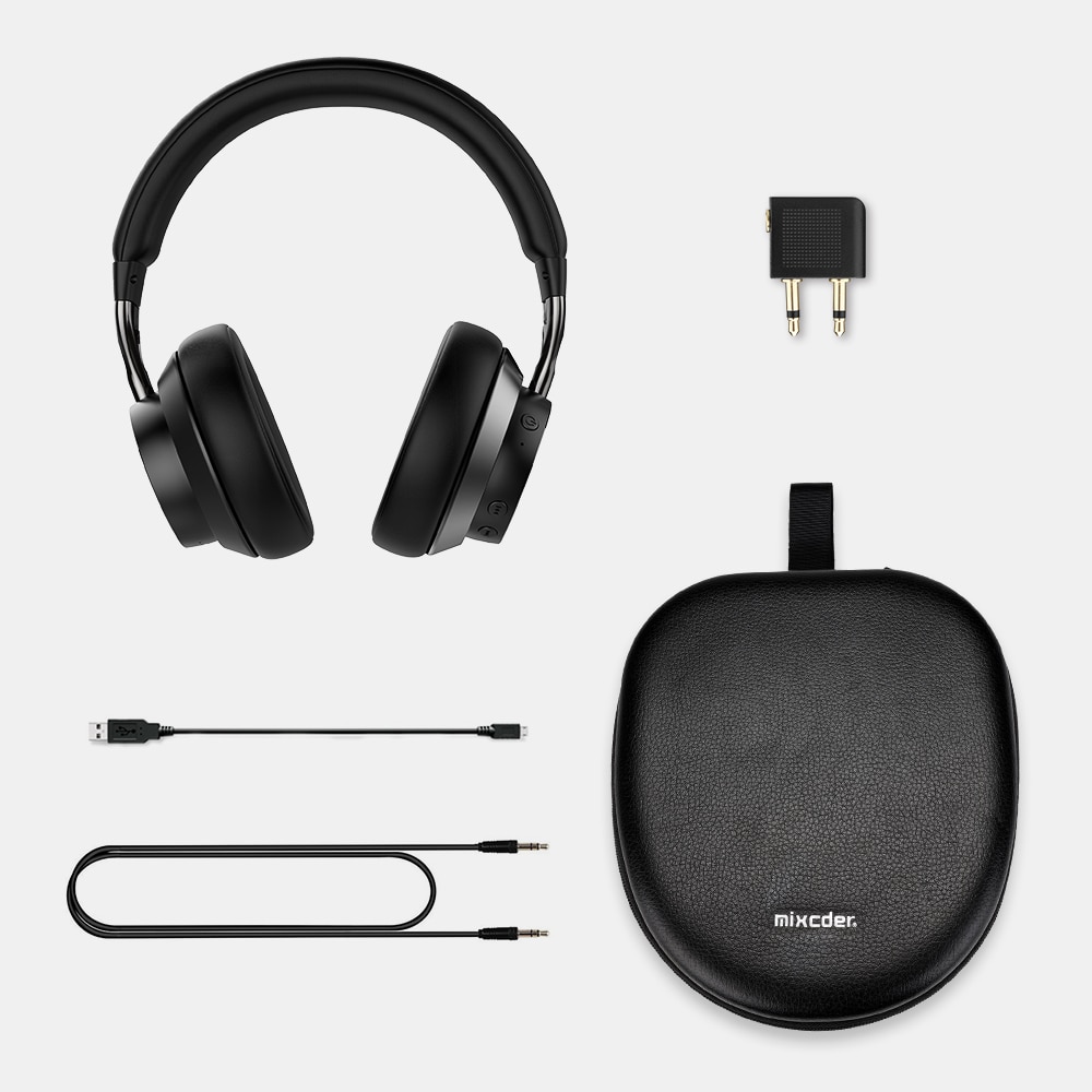 Mixcder E10 casque sans fil AptX faible latence avec Micro USB bluetooth 5.0 ANC basses profondes jeu de musique sur l'oreille casque Mixcder E10 casque sans fil AptX faible latence avec Micro USB bluetooth 5.0 ANC basses profondes jeu de musique sur l'oreille casque