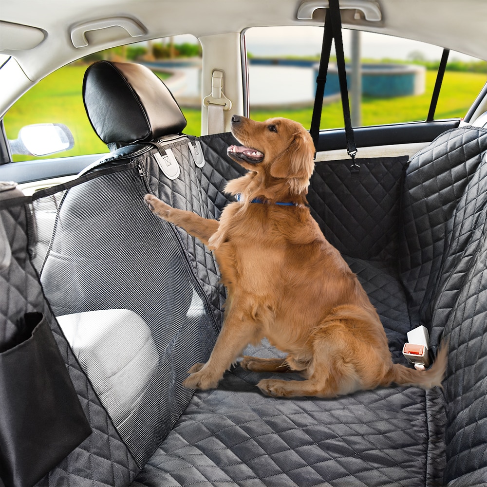 Prodigen chien housse de siège de voiture imperméable Transport pour animaux de compagnie chien transporteur voiture banquette arrière tapis de protection voiture hamac pour petits grands chiens Prodigen chien housse de siège de voiture imperméable Transport pour animaux de compagnie chien transporteur voiture banquette arrière tapis de protection voiture hamac pour petits grands chiens