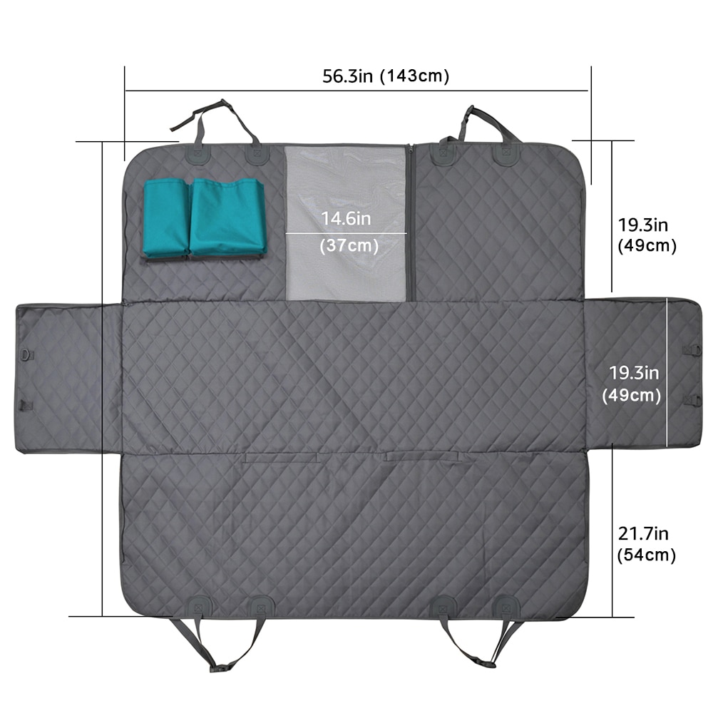 Prodigen chien housse de siège de voiture imperméable Transport pour animaux de compagnie chien transporteur voiture banquette arrière tapis de protection voiture hamac pour petits grands chiens Prodigen chien housse de siège de voiture imperméable Transport pour animaux de compagnie chien transporteur voiture banquette arrière tapis de protection voiture hamac pour petits grands chiens