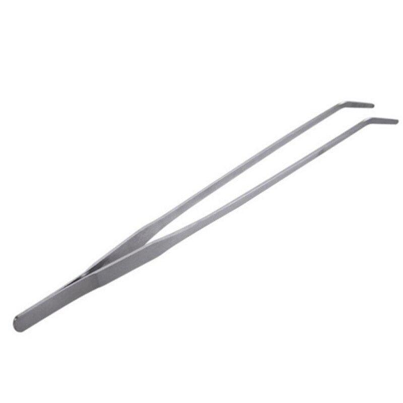 En Acier inoxydable Incurvée D'aquarium Pince À Épiler D'aquarium Crevettes Récif Pince À Poisson Réservoir Nettoyeur Aquarium Accessoires Offre Spéciale