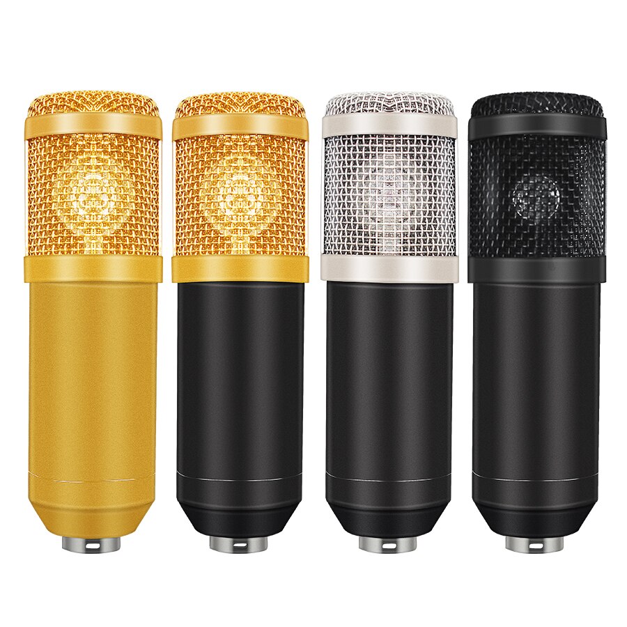 Microphone à condensateur filaire professionnel, micro d'enregistrement pour ordinateur, karaoké, KTV, 3.5Mm, BM800 Microphone à condensateur filaire professionnel, micro d'enregistrement pour ordinateur, karaoké, KTV, 3.5Mm, BM800