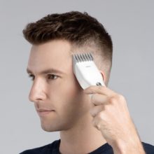 Tondeuses à cheveux électriques pour hommes tondeuses sans fil tondeuses pour adultes tondeuses professionnelles rasoir d’angle Hairdresse ENCHEN