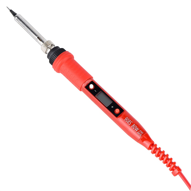 JCD - Kit de fer à souder 220V 80W à température régalble et écran de contrôle LCD