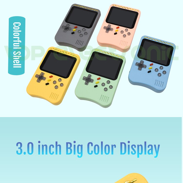 Console de jeu vidéo mini lecteur de jeu portable rétro FC console portable soutien TV sortie 2020 nouveau Console de jeu vidéo mini lecteur de jeu portable rétro FC console portable soutien TV sortie 2020 nouveau
