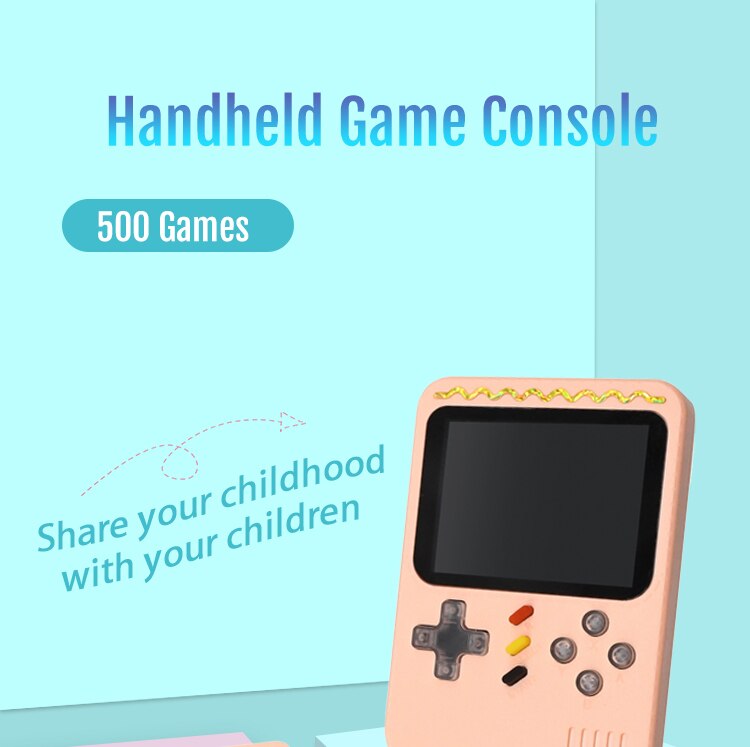 Console de jeu vidéo mini lecteur de jeu portable rétro FC console portable soutien TV sortie 2020 nouveau Console de jeu vidéo mini lecteur de jeu portable rétro FC console portable soutien TV sortie 2020 nouveau