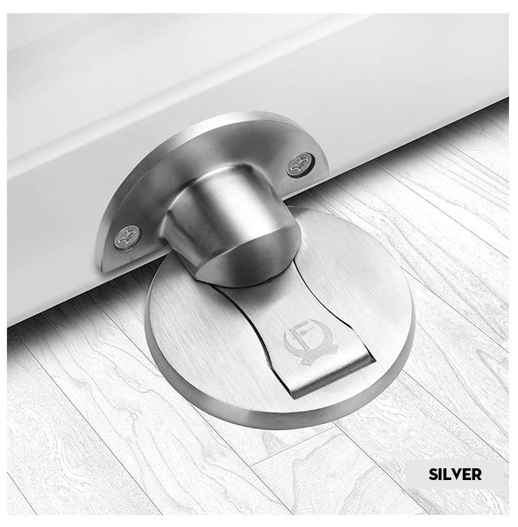 KAK butée de porte magnétique 304 en acier inoxydable bouchon de porte caché porte supports attraper plancher sans clou arrêt de porte matériel de meubles KAK butée de porte magnétique 304 en acier inoxydable bouchon de porte caché porte supports attraper plancher sans clou arrêt de porte matériel de meubles