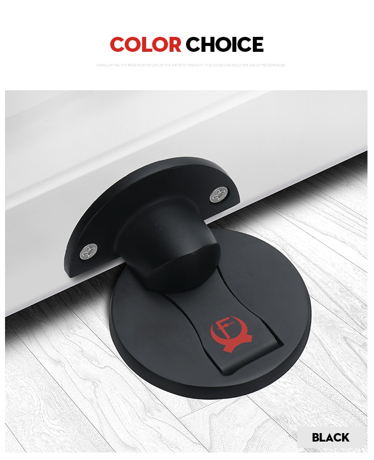 KAK butée de porte magnétique 304 en acier inoxydable bouchon de porte caché porte supports attraper plancher sans clou arrêt de porte matériel de meubles KAK butée de porte magnétique 304 en acier inoxydable bouchon de porte caché porte supports attraper plancher sans clou arrêt de porte matériel de meubles
