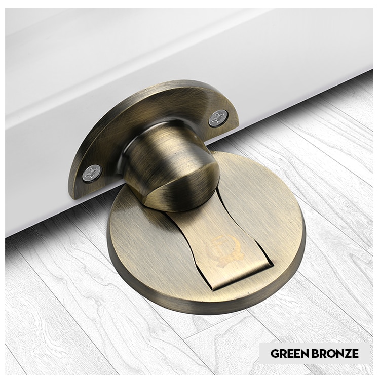 KAK butée de porte magnétique 304 en acier inoxydable bouchon de porte caché porte supports attraper plancher sans clou arrêt de porte matériel de meubles KAK butée de porte magnétique 304 en acier inoxydable bouchon de porte caché porte supports attraper plancher sans clou arrêt de porte matériel de meubles