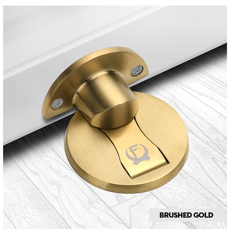 KAK butée de porte magnétique 304 en acier inoxydable bouchon de porte caché porte supports attraper plancher sans clou arrêt de porte matériel de meubles KAK butée de porte magnétique 304 en acier inoxydable bouchon de porte caché porte supports attraper plancher sans clou arrêt de porte matériel de meubles