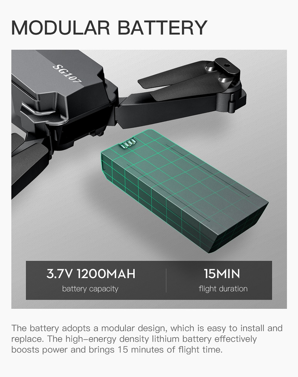 SG107 Mini Drone 4K FPV WIFI SG107 Mini Drone 4K FPV WIFI