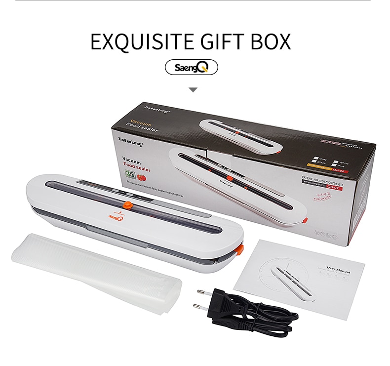 SaengQ meilleur scelleur de nourriture sous vide 220V/110V automatique Commercial ménage alimentaire scellant sous vide Machine d'emballage comprennent 10 pièces sacs SaengQ meilleur scelleur de nourriture sous vide 220V/110V automatique Commercial ménage alimentaire scellant sous vide Machine d'emballage comprennent 10 pièces sacs