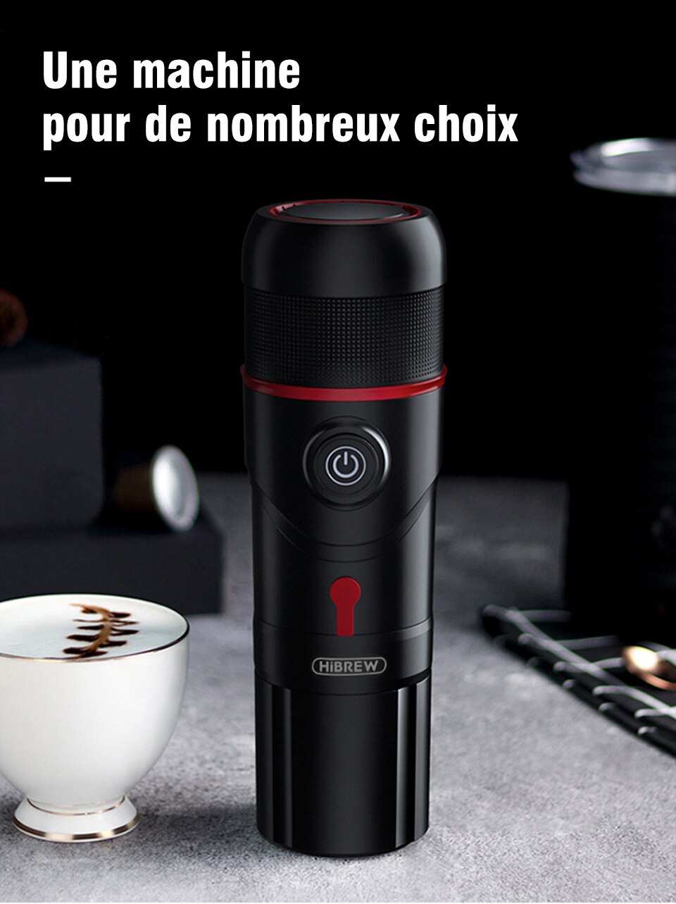 Machine à café Portable hiinfusion pour voiture DC12V Expresso cafetière Nespresso Dolcegusto Capsule Expresso machine à café en poudre H4 Machine à café Portable hiinfusion pour voiture DC12V Expresso cafetière Nespresso Dolcegusto Capsule Expresso machine à café en poudre H4