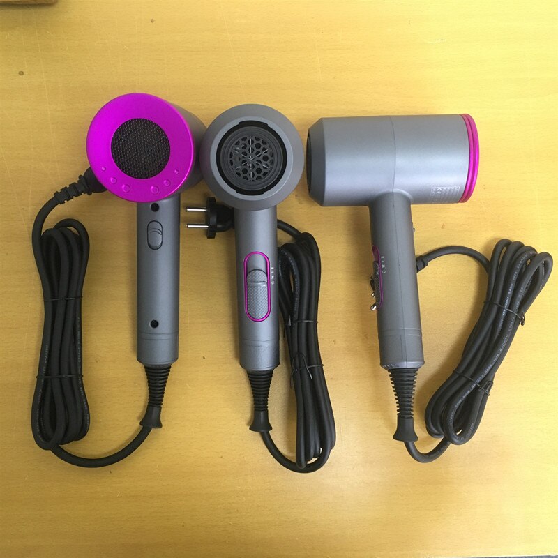 Sèche-cheveux professionnel fort vent Salon sèche brosse à Air chaud et Air froid vent négatif ionique marteau souffleur sec électrique sèche-cheveux Sèche-cheveux professionnel fort vent Salon sèche brosse à Air chaud et Air froid vent négatif ionique marteau souffleur sec électrique sèche-cheveux