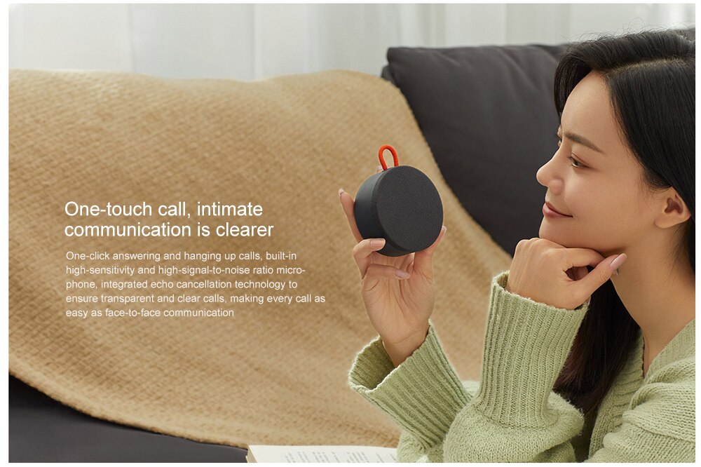 Xiaomi Mi portable bluetooth 5.0 haut-parleur étanche à la poussière étanche 10 heures d'autonomie en plein air haut-parleur sans fil Xiaomi Mi portable bluetooth 5.0 haut-parleur étanche à la poussière étanche 10 heures d'autonomie en plein air haut-parleur sans fil