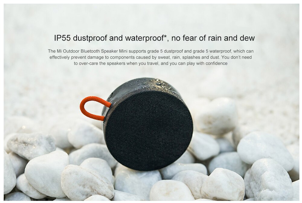 Xiaomi Mi portable bluetooth 5.0 haut-parleur étanche à la poussière étanche 10 heures d'autonomie en plein air haut-parleur sans fil Xiaomi Mi portable bluetooth 5.0 haut-parleur étanche à la poussière étanche 10 heures d'autonomie en plein air haut-parleur sans fil