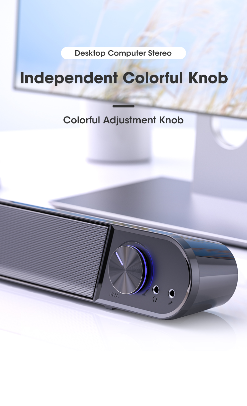 Barre de haut-parleur pour ordinateur