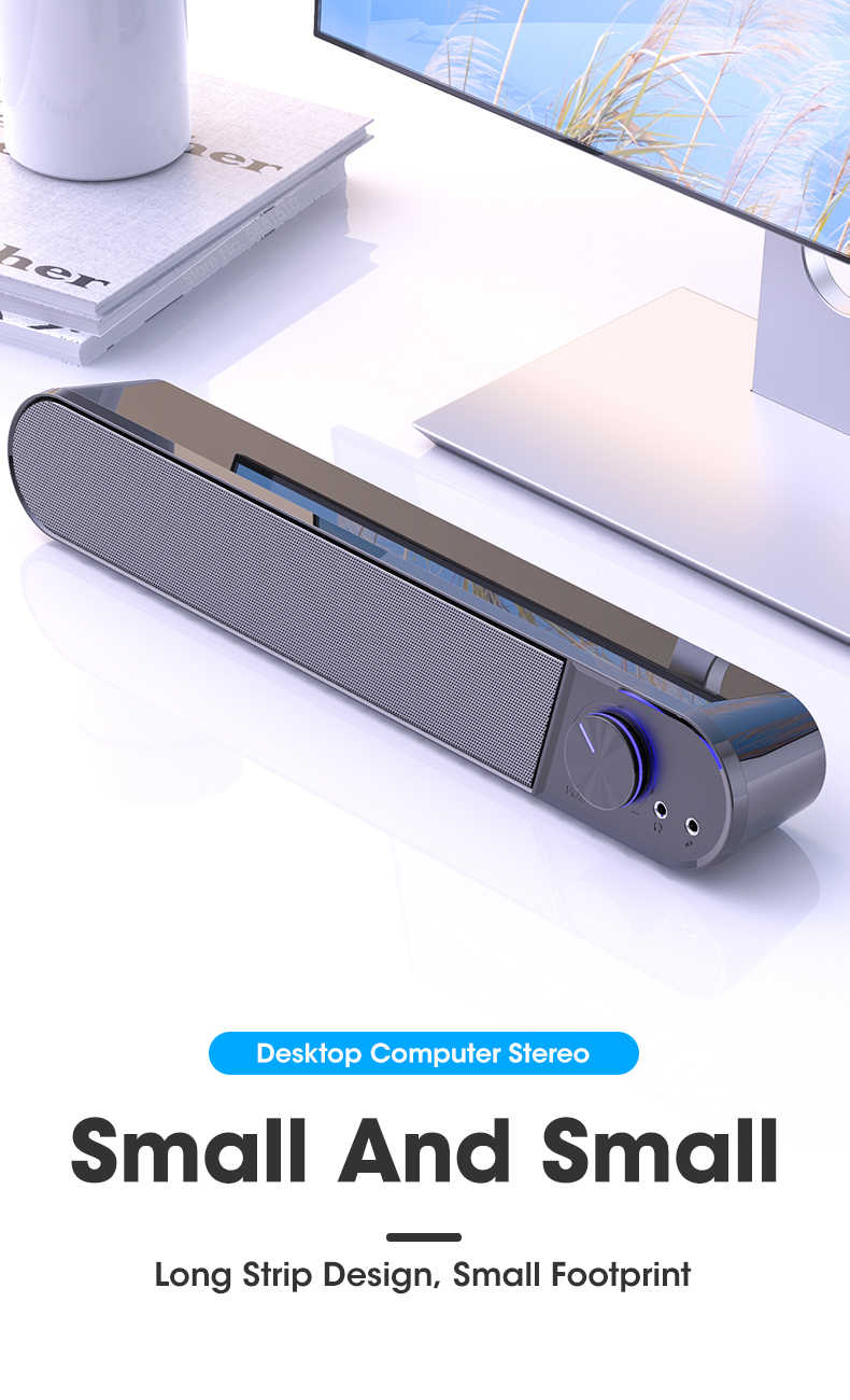 Barre de haut-parleur pour ordinateur