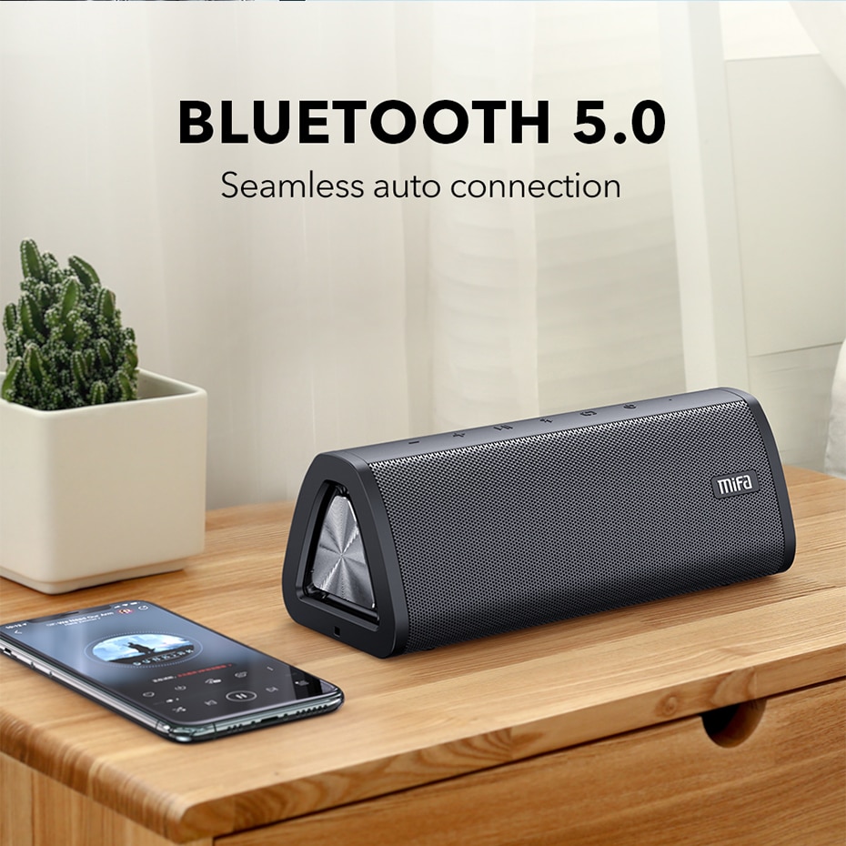 Mifa A10 – Enceinte Bluetooth 5.0, haut parleur portable, 360 degrés, son stéréo, 20 W, IPX7, étanche, sans fil, haut-parleur, 24 heures d'autonomie Mifa A10 – Enceinte Bluetooth 5.0, haut parleur portable, 360 degrés, son stéréo, 20 W, IPX7, étanche, sans fil, haut-parleur, 24 heures d'autonomie