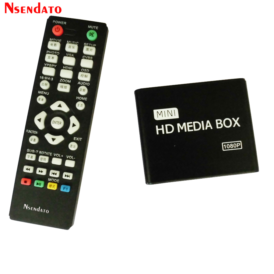 Mini lecteur multimédia vidéo Full HD 1080P Mini lecteur multimédia vidéo Full HD 1080P