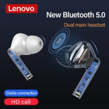 Lenovo XT90 casque sans fil stéréo HD parlant avec micro casque tactile contrôle écouteurs auriculares bluetooth 5.0 300mAh