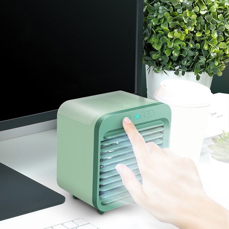 2021 nouveau Mini USB Portable refroidisseur d'air ventilateur climatiseur lumière bureau Air refroidissement ventilateur humidificateur purificateur pour bureau chambre 2021 nouveau Mini USB Portable refroidisseur d'air ventilateur climatiseur lumière bureau Air refroidissement ventilateur humidificateur purificateur pour bureau chambre