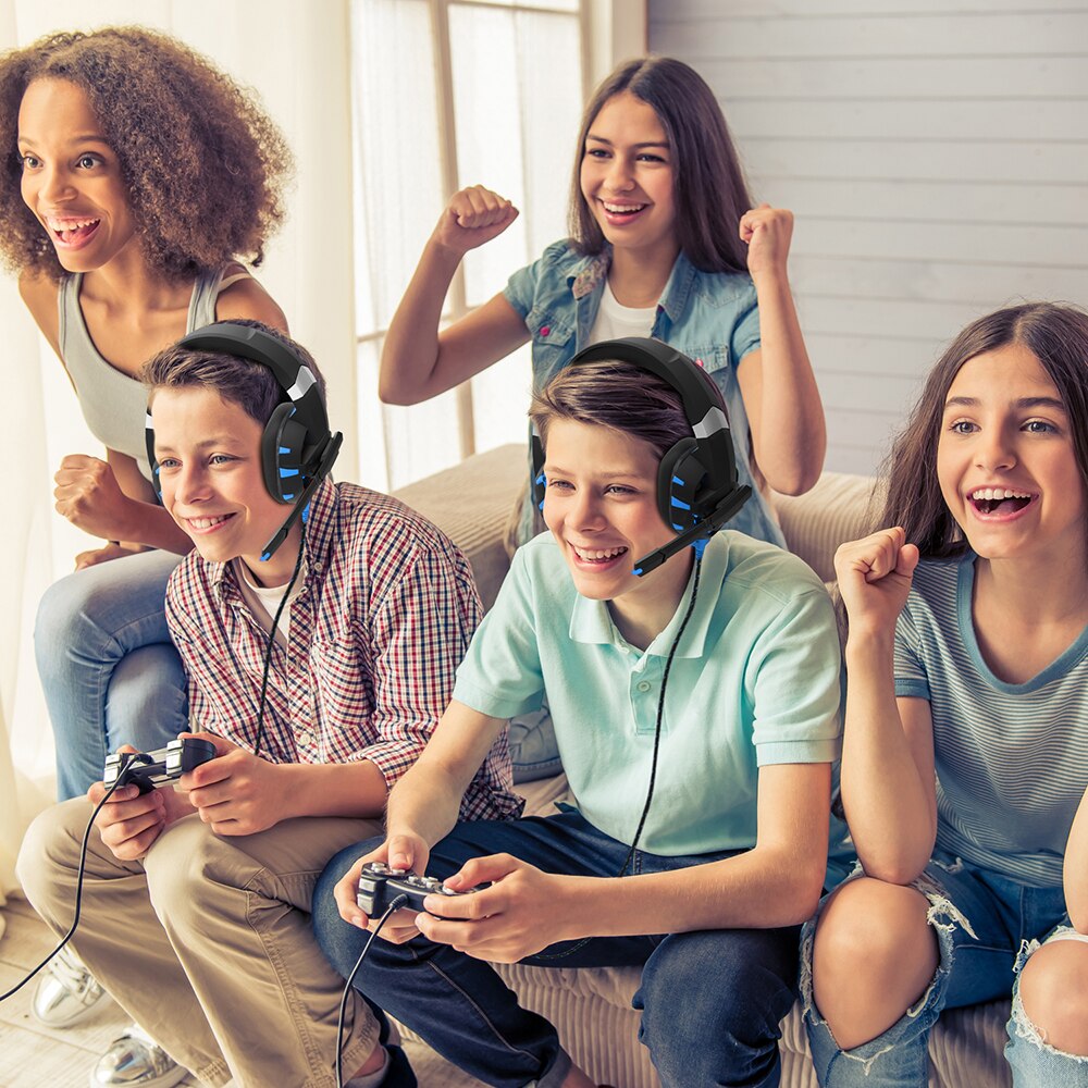 ONIKUMA K2A Casque de jeu Casque antibruit son stéréo USB filaire Casque LED avec Microphone pour PC Xbox One/ordinateur portable ONIKUMA K2A Casque de jeu Casque antibruit son stéréo USB filaire Casque LED avec Microphone pour PC Xbox One/ordinateur portable