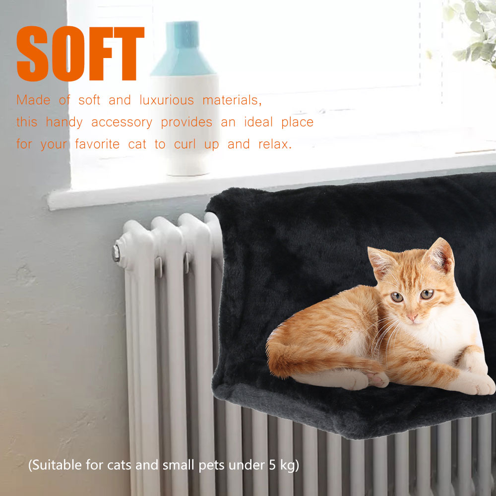 Animal de compagnie chat Animal Hammack luxe radiateur lit suspendu hiver chaud polaire panier hamacs métal fer cadre couchage lit pour chats
