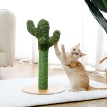 Arbre à chat en forme de Cactus, jouets pour animaux de compagnie, avec poteaux à gratter, pour chats, chaton, escalade, jouet de protection, livraison rapide