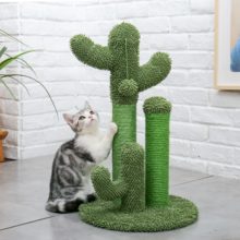 Arbre à chat en forme de Cactus, jouets pour animaux de compagnie, avec poteaux à gratter, pour chats, chaton, escalade, jouet de protection, livraison rapide