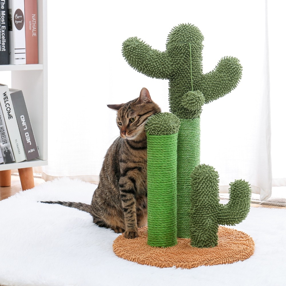 Arbre à chat en forme de Cactus, jouets pour animaux de compagnie, avec poteaux à gratter, pour chats, chaton, escalade, jouet de protection, livraison rapide Arbre à chat en forme de Cactus, jouets pour animaux de compagnie, avec poteaux à gratter, pour chats, chaton, escalade, jouet de protection, livraison rapide