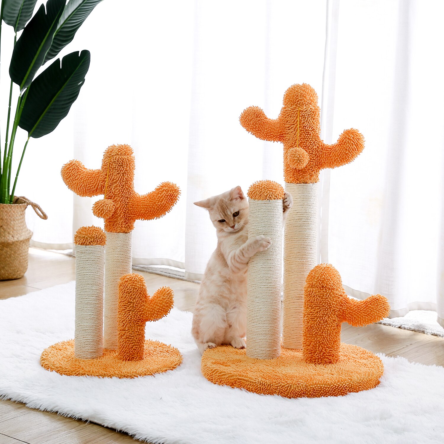 Arbre à chat en forme de Cactus, jouets pour animaux de compagnie, avec poteaux à gratter, pour chats, chaton, escalade, jouet de protection, livraison rapide Arbre à chat en forme de Cactus, jouets pour animaux de compagnie, avec poteaux à gratter, pour chats, chaton, escalade, jouet de protection, livraison rapide