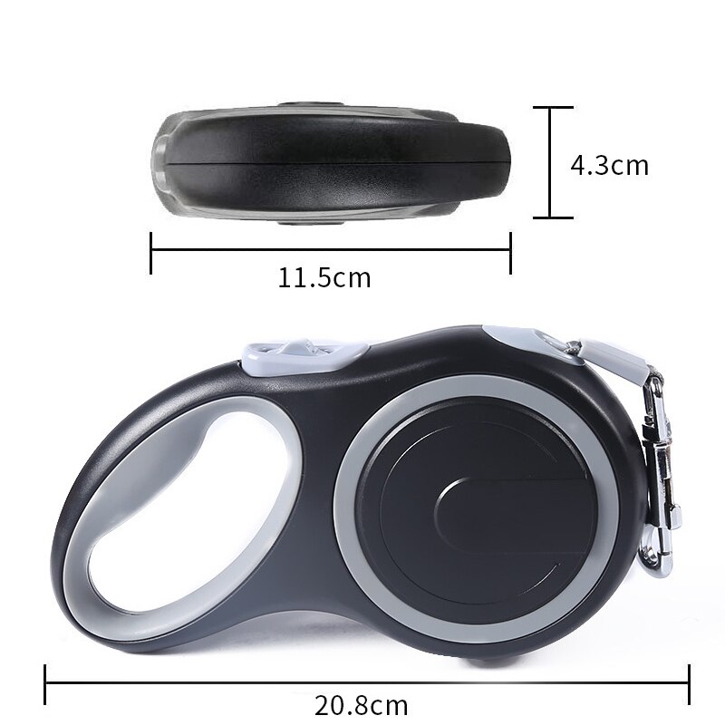 Laisse rétractable pour chien, extensible et automatique, robuste, 26 pieds, en Nylon, pour chat, grand, chiot, petit, moyen, accessoire pour animaux de compagnie Laisse rétractable pour chien, extensible et automatique, robuste, 26 pieds, en Nylon, pour chat, grand, chiot, petit, moyen, accessoire pour animaux de compagnie