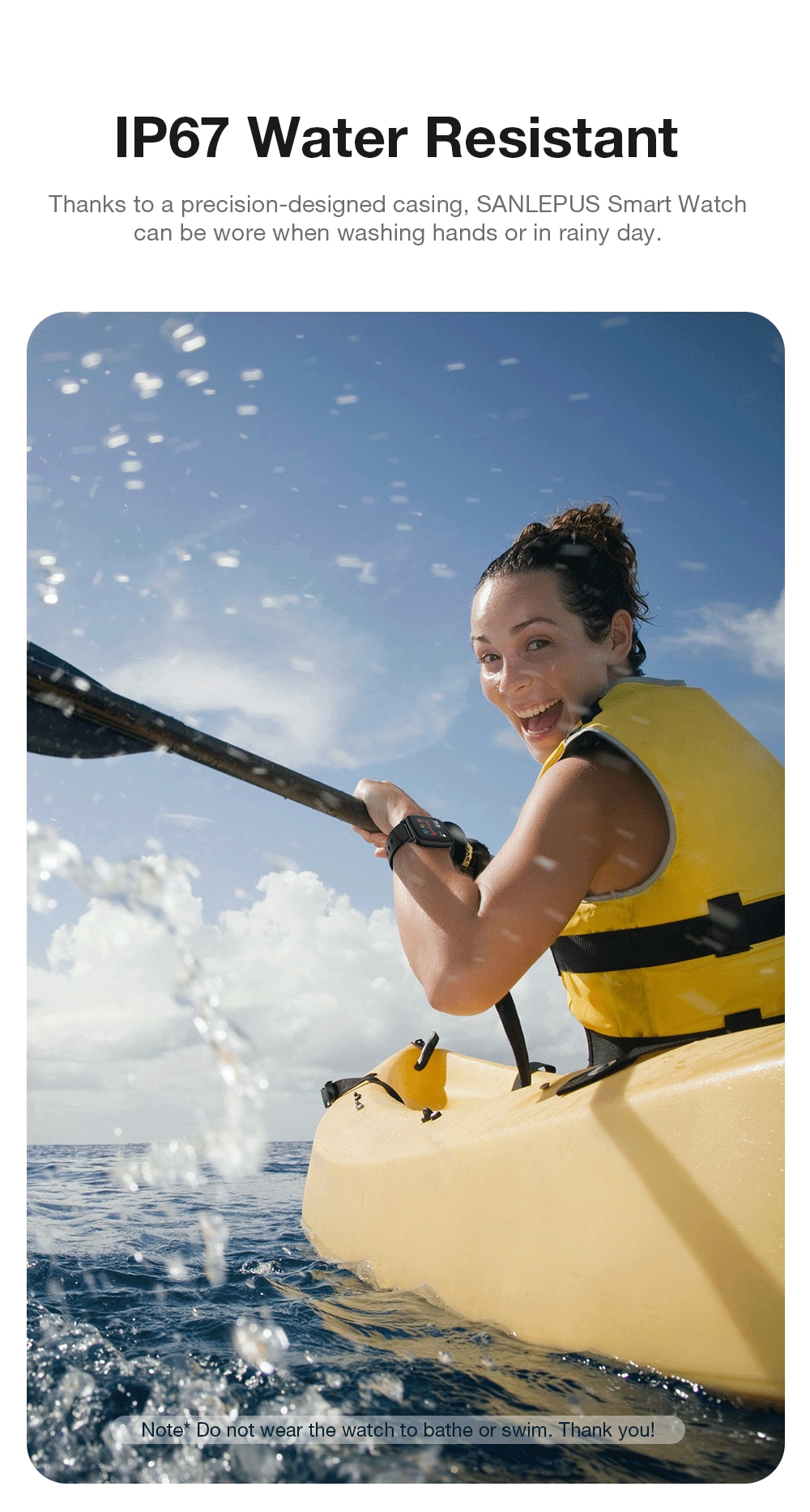 SANLEPUS – montre connectée pour hommes et femmes, Version globale, étanchéité IP67, Bracelet d'activité physique, pour Android Apple Xiaomi, nouveau, 2021 SANLEPUS – montre connectée pour hommes et femmes, Version globale, étanchéité IP67, Bracelet d'activité physique, pour Android Apple Xiaomi, nouveau, 2021