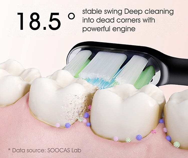 SOOCAS X3U brosse à dents sonique brosse à dents électrique pour Xiaomi Mijia ultrasons automatique amélioré rapide rechargeable adulte étanche SOOCAS X3U brosse à dents sonique brosse à dents électrique pour Xiaomi Mijia ultrasons automatique amélioré rapide rechargeable adulte étanche