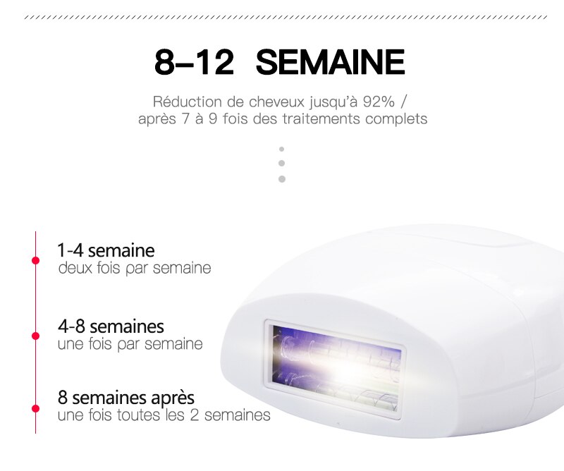 Epilateur laser électrique avec flash 600000 pour femme, appareil professionnel, machine d'épilation permanente, indolore, IPL, avec fil, pour des photos parfaites epilateur electrique femm... machine Epilateur laser électrique avec flash 600000 pour femme, appareil professionnel, machine d'épilation permanente, indolore, IPL, avec fil, pour des photos parfaites epilateur electrique femm... machine