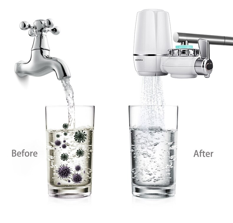 Filtre à eau pour robinet de cuisine, percolateur, lavable, en céramique, pièce de remplacement, pour l'élimination de la rouille et des bactéries Filtre à eau pour robinet de cuisine, percolateur, lavable, en céramique, pièce de remplacement, pour l'élimination de la rouille et des bactéries