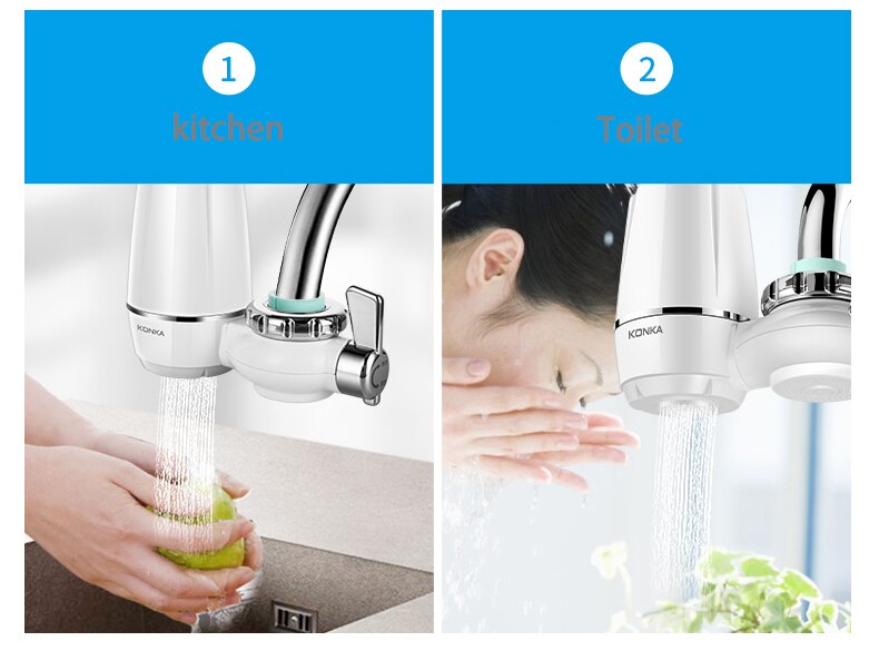 Filtre à eau pour robinet de cuisine, percolateur, lavable, en céramique, pièce de remplacement, pour l'élimination de la rouille et des bactéries Filtre à eau pour robinet de cuisine, percolateur, lavable, en céramique, pièce de remplacement, pour l'élimination de la rouille et des bactéries