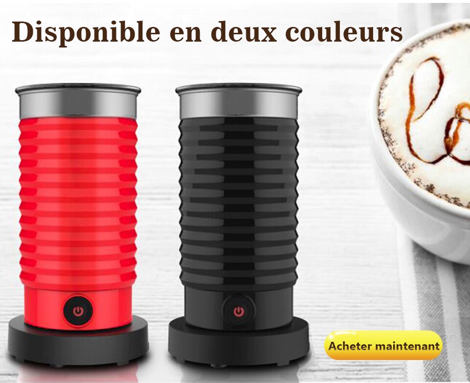 Mousseur à lait hifuse mousseur à lait froid/chaud Latte Cappuccino chocolat entièrement automatique chauffe-lait Cool Touch M2 Mousseur à lait hifuse mousseur à lait froid/chaud Latte Cappuccino chocolat entièrement automatique chauffe-lait Cool Touch M2