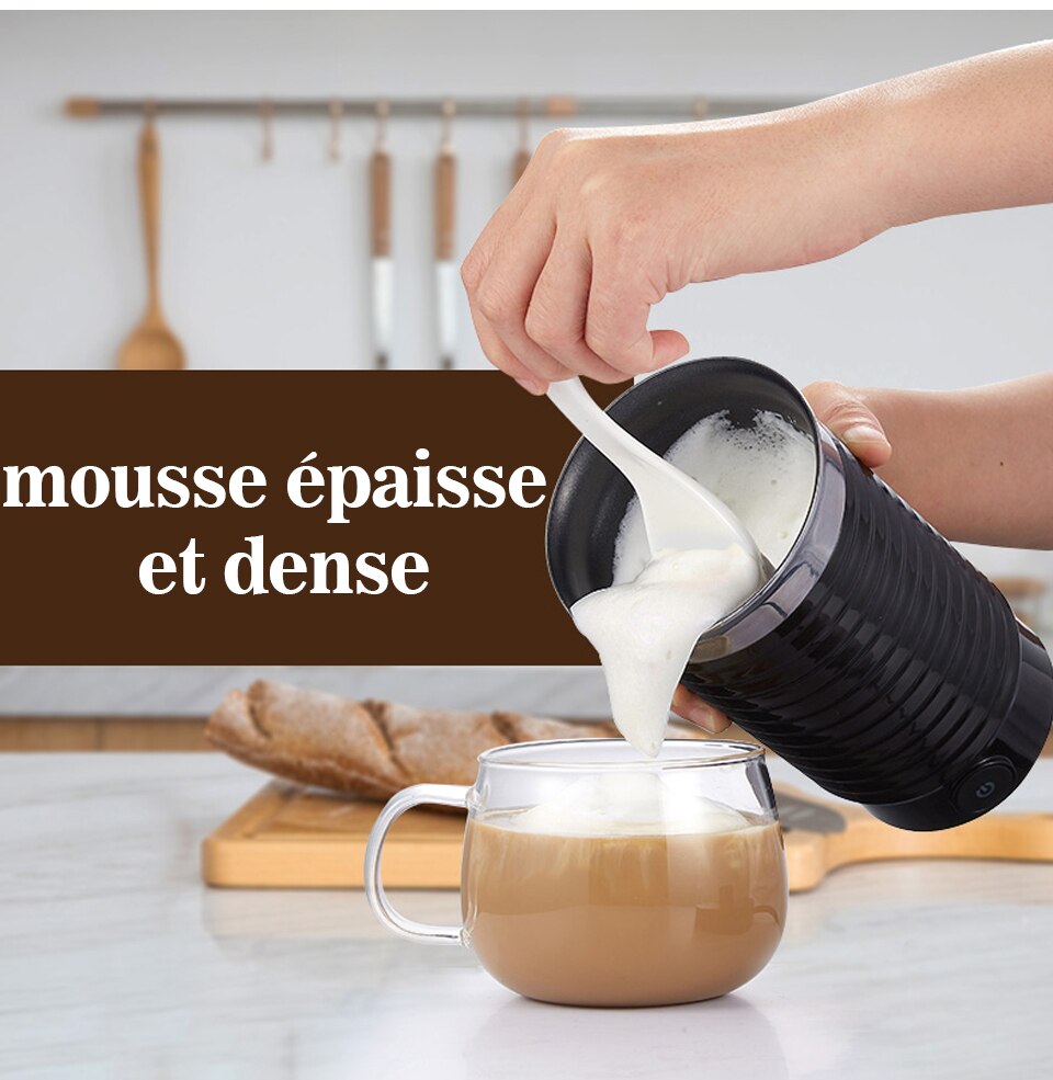 Mousseur à lait hifuse mousseur à lait froid/chaud Latte Cappuccino chocolat entièrement automatique chauffe-lait Cool Touch M2 Mousseur à lait hifuse mousseur à lait froid/chaud Latte Cappuccino chocolat entièrement automatique chauffe-lait Cool Touch M2