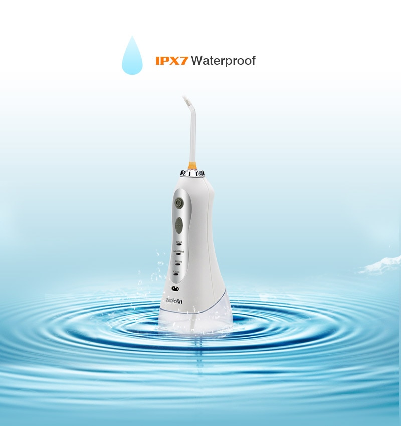 H2ofloss portable oral irrigateur usb rechargeable eau flosser dentaire Jet d'eau 300ML réservoir d'eau étanche dents nettoyeur H2ofloss portable oral irrigateur usb rechargeable eau flosser dentaire Jet d'eau 300ML réservoir d'eau étanche dents nettoyeur