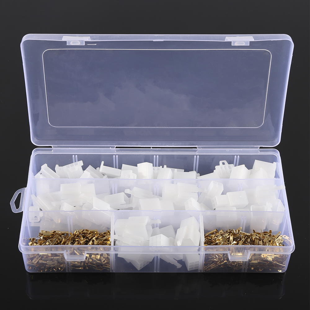 Connecteur de Terminal de fil automatique 380 Mm, connecteur mâle femelle, boîtier 2 3 4 6 pour bateau, voiture, motos, bateau, 2.8 pièces