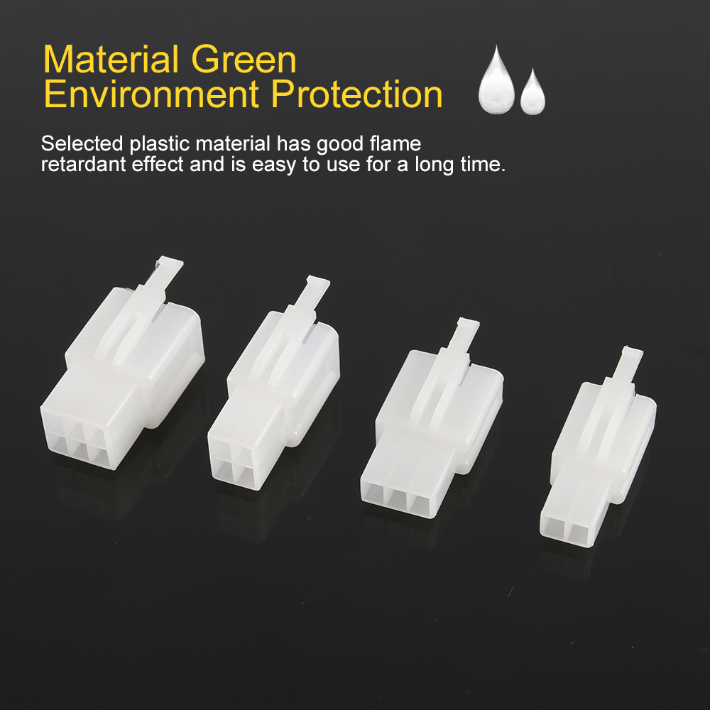 Connecteur de Terminal de fil automatique 380 Mm, connecteur mâle femelle, boîtier 2 3 4 6 pour bateau, voiture, motos, bateau, 2.8 pièces