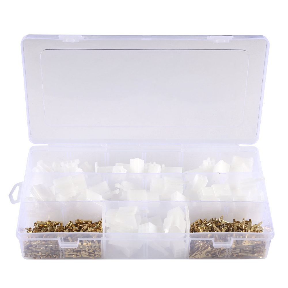 Connecteur de Terminal de fil automatique 380 Mm, connecteur mâle femelle, boîtier 2 3 4 6 pour bateau, voiture, motos, bateau, 2.8 pièces