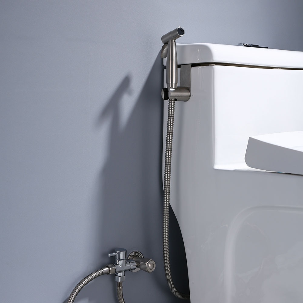 MELLRAIN - Douchette pour bidet et salle de bain en acier inoxydable