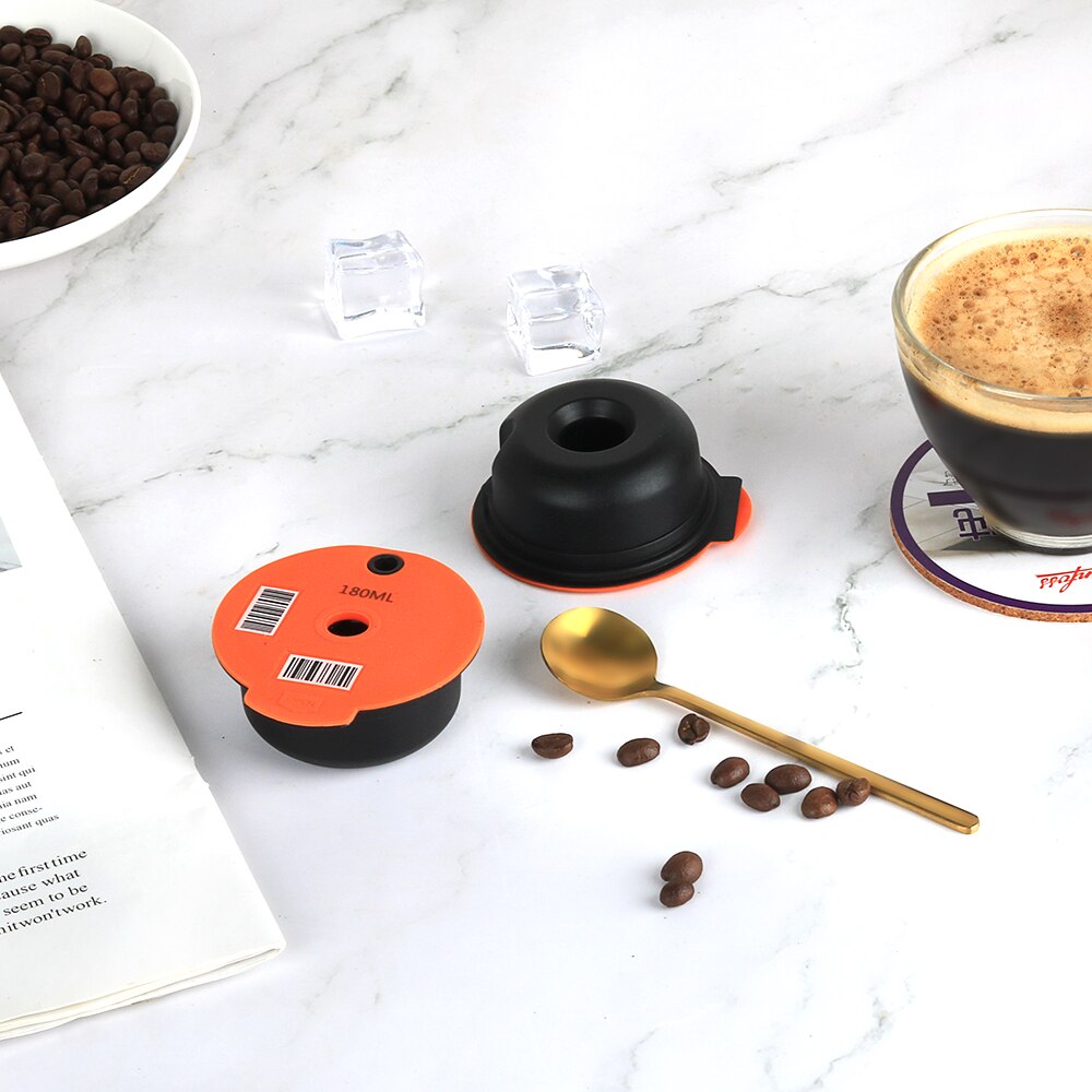 ICafilas – Capsules de café rechargeables, compatibles avec la Machine bosh-s, Tassimoo, dosette réutilisable, crème écologique