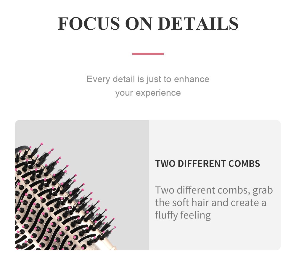 LISAPRO livraison directe noir doré brosse sèche-cheveux multifonctions outils de coiffure cheveux Strightner et bigoudi sèche-cheveux LISAPRO livraison directe noir doré brosse sèche-cheveux multifonctions outils de coiffure cheveux Strightner et bigoudi sèche-cheveux